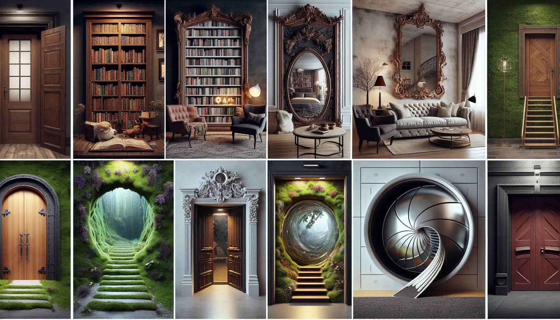 Creative Design Ideas for Hidden Entrances